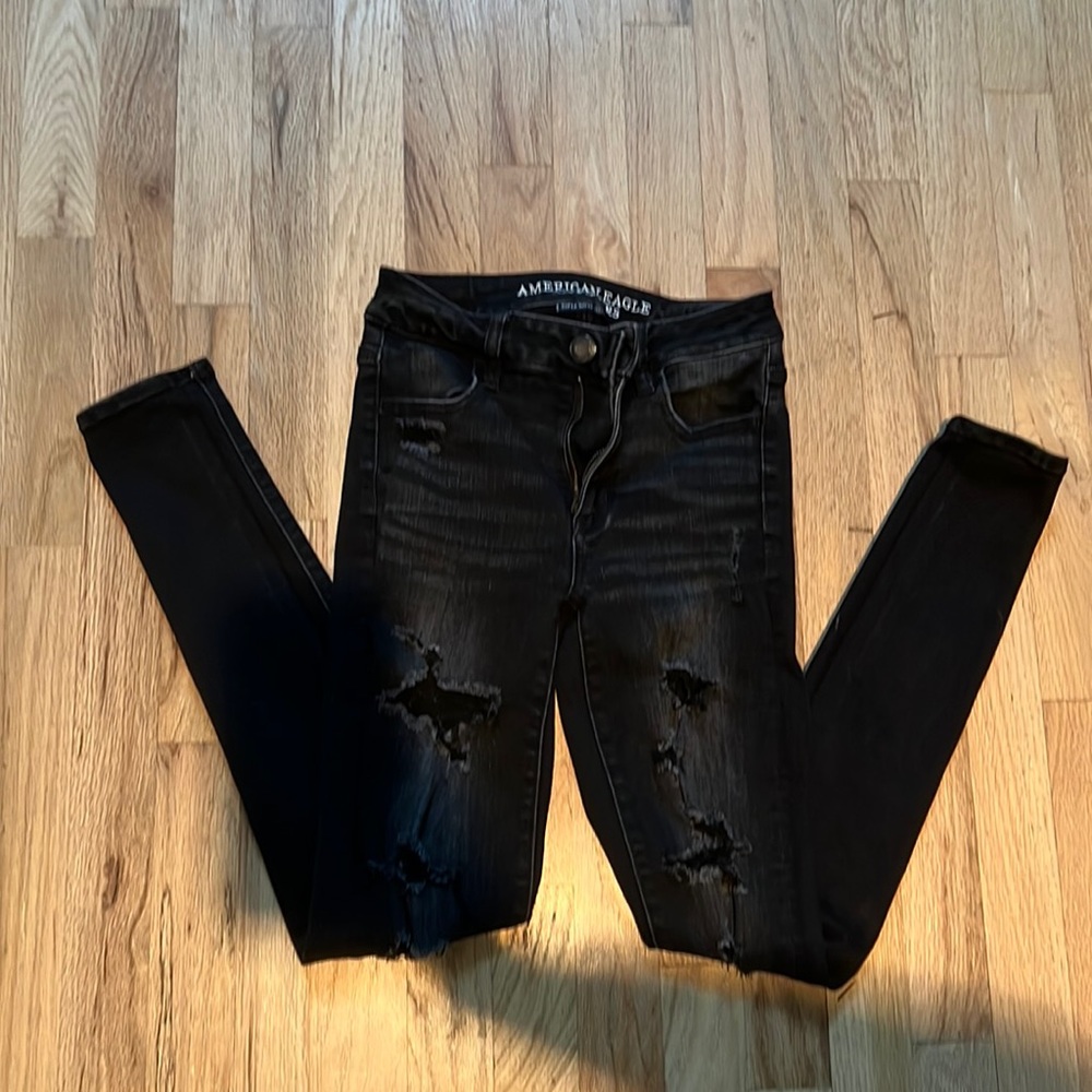 American eagle super super stretch hi-rise jegging